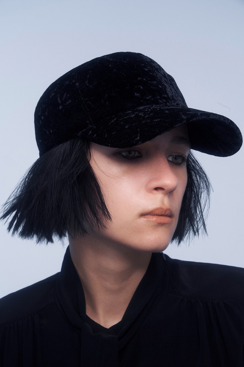 【イリスフォーセブン/IRIS 47】のpush キャップ 人気、トレンドファッション・服の通販 founy(ファニー) 　ファッション　Fashion　レディースファッション　Fashion for Women　キャップ&ハット　Hats & Caps　キャップ　Cap, Baseball Cap　クラッシュ　Distressed, Crashed Style　シャーリング　Shirring, Ruched　フィット　Fit, Slim Fit　ベロア　Velour, Soft Velvet　モダン　Modern, Contemporary　帽子　Hat, Headwear　other-2|ID: prp329100004955641 ipo3291000000037183542