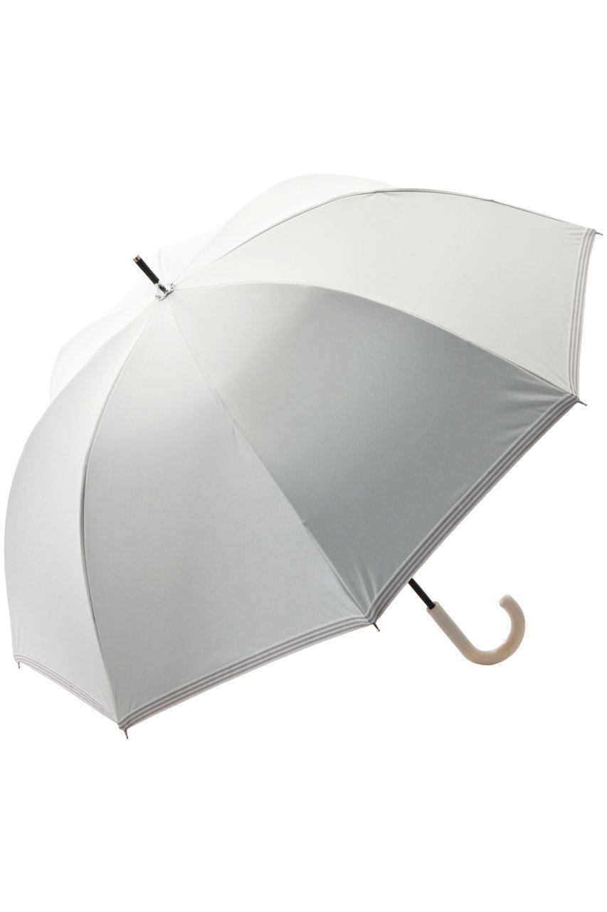 【ムーンバット/MOONBAT】のD-BTS ロング ボーダーテープリボン インテリア・キッズ・メンズ・レディースファッション・服の通販 founy(ファニー) 　ファッション　Fashion　レディースファッション　Fashion for Women　レイングッズ・傘・晴雨兼用傘　Umbrellas & Rain Gear　ハンカチ　Handkerchief, Hanky　フェミニン　Feminine, Girly　ボーダー　Border, Stripe　リボン　Ribbon, Bow　ロング　Long, Long-Length　傘　Umbrella, Parasol　夏　Summer　時計　Watch, Wristwatch　ホワイト|ID: prp329100004955652 ipo3291000000037183631