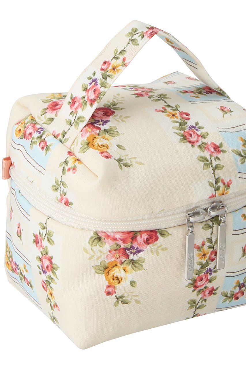 【イクコ/IKUKO】のシングルガーゼ花柄プリントメイクポーチ 人気、トレンドファッション・服の通販 founy(ファニー) 　ファッション　Fashion　レディースファッション　Fashion for Women　ポーチ&ミニバッグ　Pouches & Mini Bags　ハンド　Hand, Handmade　フォルム　Silhouette, Form　プリント　Print, Printed Pattern　ポーチ　Pouch, Small Case　エレガント 上品　Elegant　other-4|ID: prp329100004955657 ipo3291000000037183678