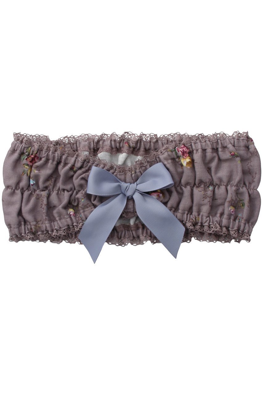 【イクコ/IKUKO】のダブルガーゼ花柄プリント ターバン インテリア・キッズ・メンズ・レディースファッション・服の通販 founy(ファニー) 　ファッション　Fashion　レディースファッション　Fashion for Women　シュシュ&ヘアアクセ/ヘアアレンジ　Scrunchies & Hair Accessories　おすすめ　Recommended / Our Picks　アクセサリー　Fashion Accessories　ギフト プレゼント　Gift / Present　セットアップ　Set-Up, Coordinated Outfit　ターバン　Turban, Headband　ダブル　Double, Double-Breasted　パジャマ　Pajamas, Sleepwear　フィット　Fit, Slim Fit　フェミニン　Feminine, Girly　フラワー　Flower, Floral　プリント　Print, Printed Pattern　リボン　Ribbon, Bow　レース　Lace, Lace Fabric　吸水　Absorbent, Quick-Dry　定番　Standard, Basic Item　パープル|ID: prp329100004955671 ipo3291000000037183778