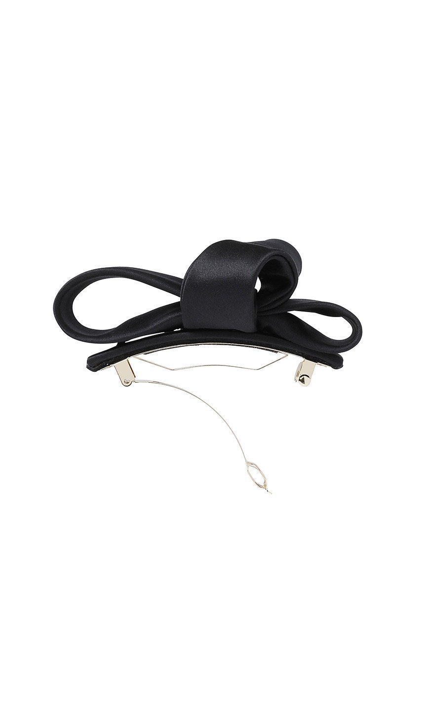 【アレクサンドル ドゥ パリ/ALEXANDRE DE PARIS】のバレッタ (8 cm) 人気、トレンドファッション・服の通販 founy(ファニー) 　ファッション　Fashion　レディースファッション　Fashion for Women　シュシュ&ヘアアクセ/ヘアアレンジ　Scrunchies & Hair Accessories　アクセサリー　Fashion Accessories　シンプル　Simple, Minimal　スーツ　Suit, Formalwear　バレッタ　Barrette, Hair Clip　リボン　Ribbon, Bow　エレガント 上品　Elegant　other-3|ID: prp329100004955690 ipo3291000000037183886