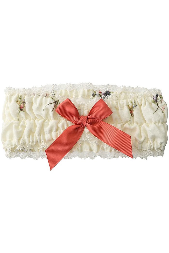 【イクコ/IKUKO】のダブルガーゼ花柄プリントターバン インテリア・キッズ・メンズ・レディースファッション・服の通販 founy(ファニー) https://founy.com/ ファッション Fashion レディースファッション Fashion for Women シュシュ&ヘアアクセ/ヘアアレンジ Scrunchies & Hair Accessories アクセサリー Fashion Accessories ターバン Turban, Headband ダブル Double, Double-Breasted フェミニン Feminine, Girly プリント Print, Printed Pattern リボン Ribbon, Bow リラックス Relax, Relaxed Fit レース Lace, Lace Fabric エレガント 上品 Elegant |ID: prp329100004955696 ipo3291000000037183924