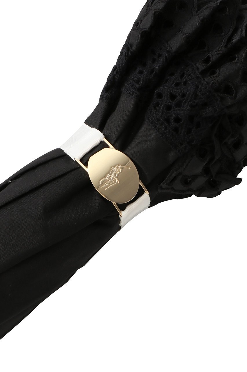 【ポロラルフローレン/POLO RALPH LAUREN】の晴雨兼用エンブロイダリーフリル楽折傘 人気、トレンドファッション・服の通販 founy(ファニー) 　ファッション　Fashion　レディースファッション　Fashion for Women　レイングッズ・傘・晴雨兼用傘　Umbrellas & Rain Gear　ウッド　Wooden Design　スカラップ　Scallop, Scalloped Edge　ハンカチ　Handkerchief, Hanky　フリル　Frill, Ruffle　モダン　Modern, Contemporary　レース　Lace, Lace Fabric　ワンポイント　One Point, Statement Accent　エレガント 上品　Elegant　傘　Umbrella, Parasol　夏　Summer　時計　Watch, Wristwatch　other-6|ID: prp329100004955697 ipo3291000000037183937