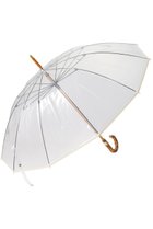 【エリオポール/heliopole】の【Traditional Weatherwear】CLEAR UMBRELLA BAMBOO 傘 ホワイト|ID: prp329100004955715 ipo3291000000037184063