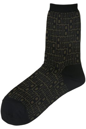 【ランバン オン ブルー/LANVIN en Bleu】 en bleu ロゴジャガードソックス人気、トレンドファッション・服の通販 founy(ファニー) ファッション Fashion レディースファッション Fashion for Women ソックス&靴下 Socks & Hosiery レッグウェア・ストッキング Legwear & Hosiery シューズ Shoes, Footwear スニーカー Sneakers, Trainers ソックス Socks, Hosiery |ID:prp329100004955726