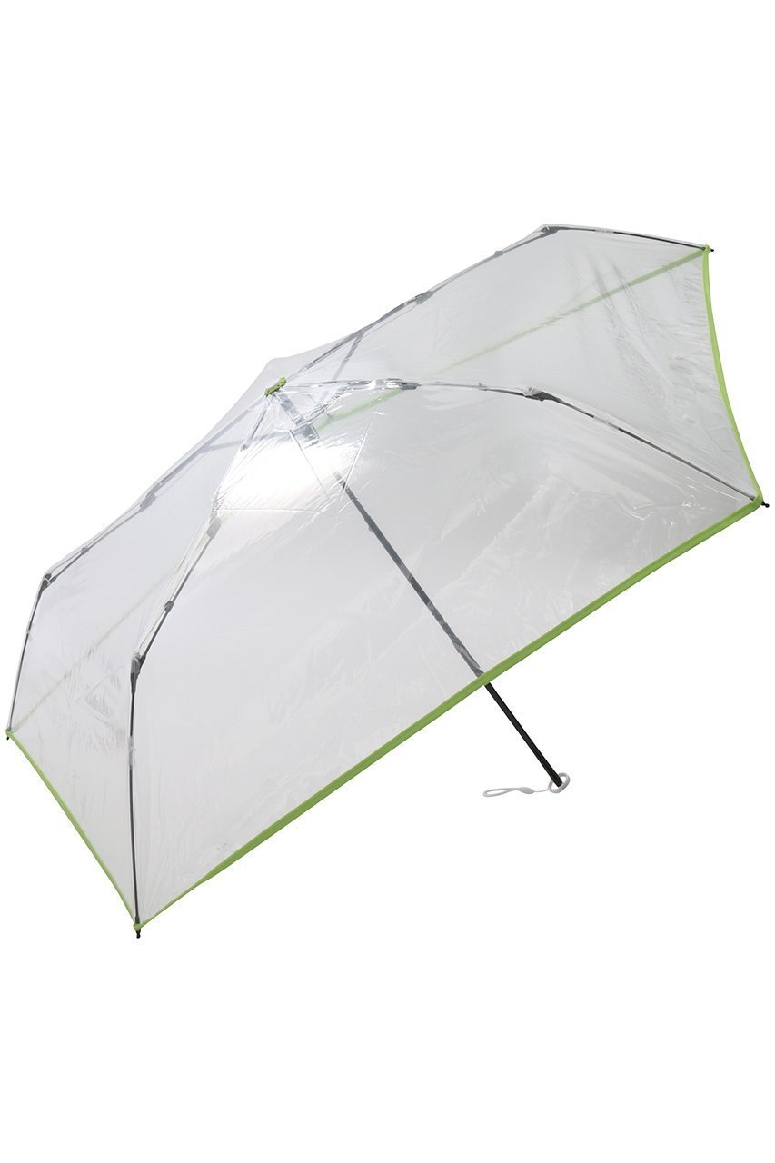 【ムーンバット/MOONBAT】のTPU 透明折り畳み傘 インテリア・キッズ・メンズ・レディースファッション・服の通販 founy(ファニー) 　ファッション　Fashion　レディースファッション　Fashion for Women　レイングッズ・傘・晴雨兼用傘　Umbrellas & Rain Gear　コンパクト　Compact, Small Size　ハンカチ　Handkerchief, Hanky　パイピング　Piping, Trim Design　傘　Umbrella, Parasol　時計　Watch, Wristwatch　ライトグリーン|ID: prp329100004955751 ipo3291000000037184303