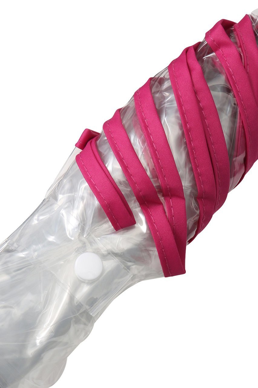 【ムーンバット/MOONBAT】のTPU 透明折り畳み傘 人気、トレンドファッション・服の通販 founy(ファニー) 　ファッション　Fashion　レディースファッション　Fashion for Women　レイングッズ・傘・晴雨兼用傘　Umbrellas & Rain Gear　コンパクト　Compact, Small Size　ハンカチ　Handkerchief, Hanky　パイピング　Piping, Trim Design　傘　Umbrella, Parasol　時計　Watch, Wristwatch　other-3|ID: prp329100004955751 ipo3291000000037184306