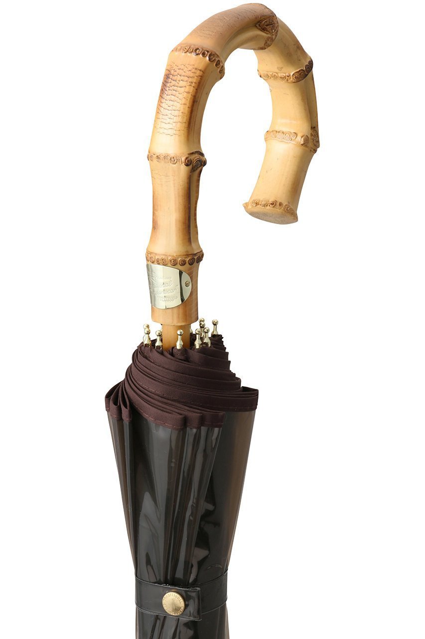 【エリオポール/heliopole】の【Traditional Weatherwear】BAMBO CLEAR UMB 傘 人気、トレンドファッション・服の通販 founy(ファニー) 　ファッション　Fashion　レディースファッション　Fashion for Women　レイングッズ・傘・晴雨兼用傘　Umbrellas & Rain Gear　コンビ　Combo, Combination Style　ハンカチ　Handkerchief, Hanky　プレート　Plate, Dish　傘　Umbrella, Parasol　時計　Watch, Wristwatch　other-4|ID: prp329100004955779 ipo3291000000037184504