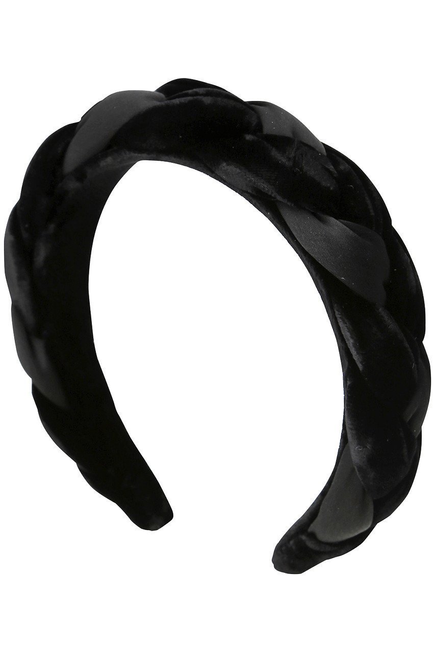 【アレクサンドル ドゥ パリ/ALEXANDRE DE PARIS】のツイストベロアカチューシャ インテリア・キッズ・メンズ・レディースファッション・服の通販 founy(ファニー) 　ファッション　Fashion　レディースファッション　Fashion for Women　トップス・カットソー　Cut & Sew Tops　ベロアトップス　Velour Tops / Velvet-Look Items　シュシュ&ヘアアクセ/ヘアアレンジ　Scrunchies & Hair Accessories　アクセサリー　Fashion Accessories　シンプル　Simple, Minimal　ツイスト　Tweed, Tweed Fabric　フェミニン　Feminine, Girly　ベロア　Velour, Soft Velvet　定番　Standard, Basic Item　A/W・秋冬　Autumn/Winter　ブラック|ID: prp329100004955795 ipo3291000000037184576