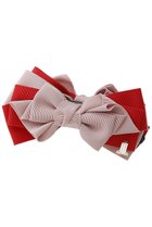 【ランバン オン ブルー/LANVIN en Bleu】のバイカラーリボンバナナクリップ ピンク|ID: prp329100004955796 ipo3291000000037184585