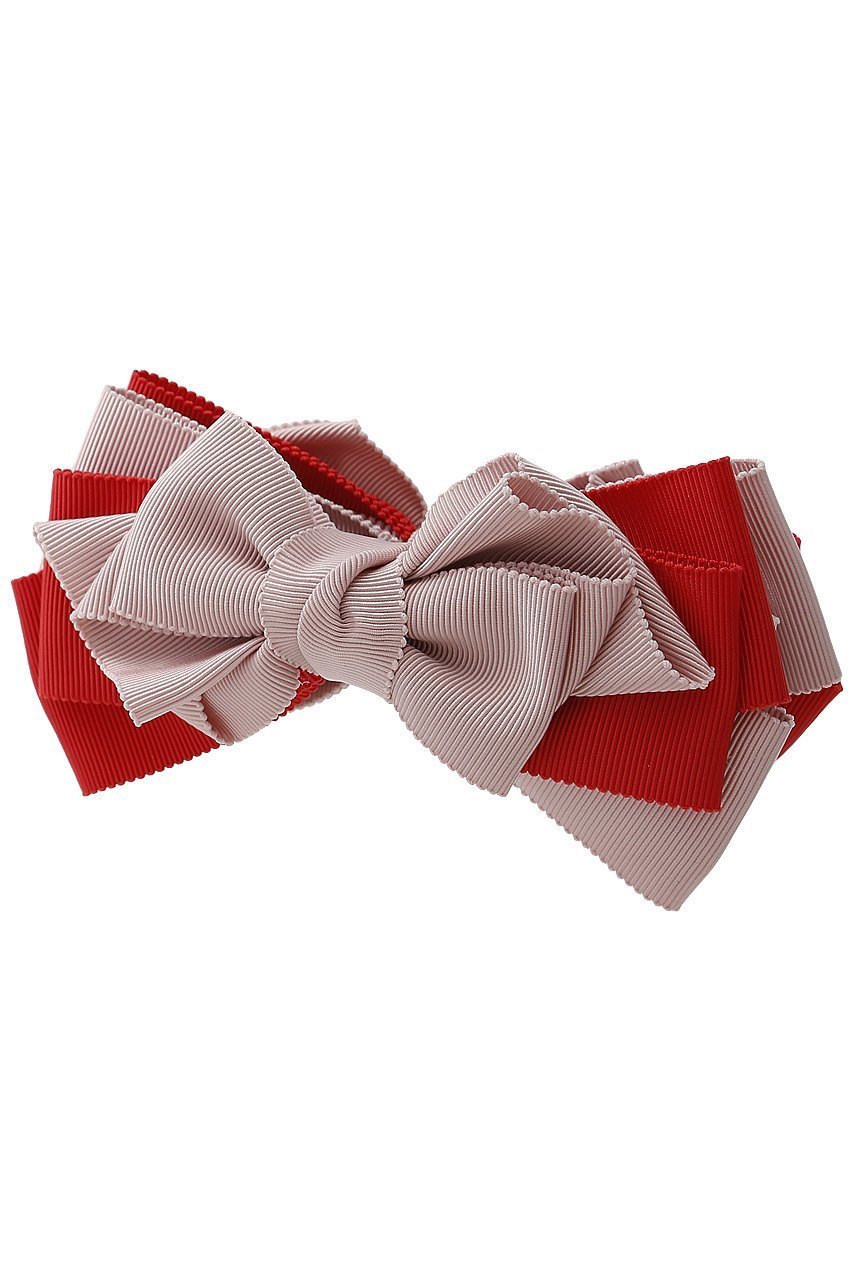 【ランバン オン ブルー/LANVIN en Bleu】のバイカラーリボンバナナクリップ 人気、トレンドファッション・服の通販 founy(ファニー) 　ファッション　Fashion　レディースファッション　Fashion for Women　シュシュ&ヘアアクセ/ヘアアレンジ　Scrunchies & Hair Accessories　アクセサリー　Fashion Accessories　グログラン　Grosgrain, Grosgrain Ribbon　バレッタ　Barrette, Hair Clip　ミックス　Mix, Mixed Style　リボン　Ribbon, Bow　エレガント 上品　Elegant　定番　Standard, Basic Item　other-2|ID: prp329100004955797 ipo3291000000037184588