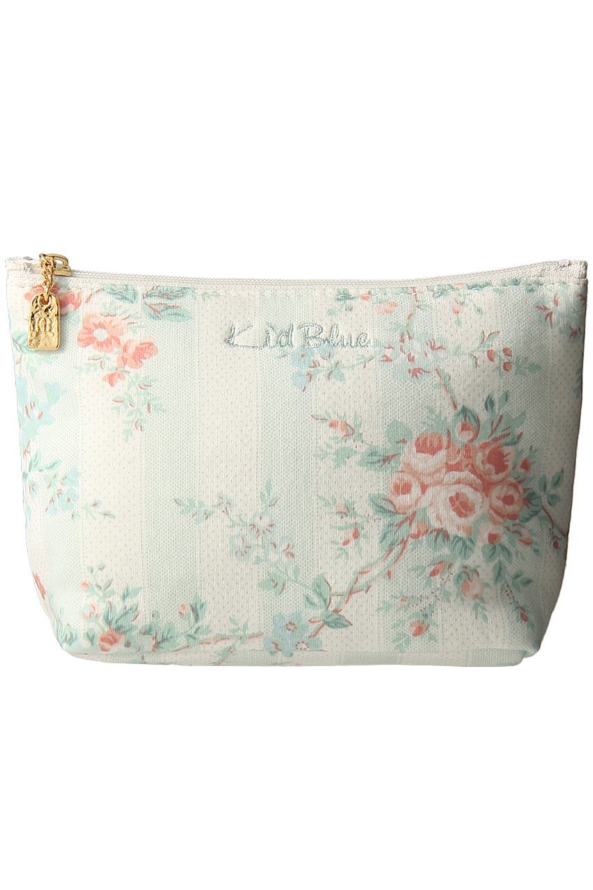 【キッドブルー/KID BLUE】の19オールドアイビーNポーチ インテリア・キッズ・メンズ・レディースファッション・服の通販 founy(ファニー) 　ファッション　Fashion　レディースファッション　Fashion for Women　ポーチ&ミニバッグ　Pouches & Mini Bags　アイビー　Ivy Pattern　エレガント 上品　Elegant　クラシック　Classic, Timeless Style　ポーチ　Pouch, Small Case　ランジェリー　Lingerie, Intimate Wear　ローズ　Rose, Rose Motif　人気　Popular, Best Seller　旅行　Travel　サックス|ID: prp329100004955803 ipo3291000000037184626
