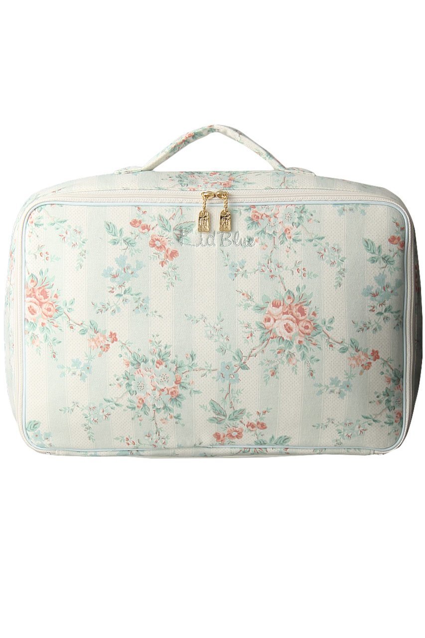 【キッドブルー/KID BLUE】の19オールドアイビーNランジェリーケース インテリア・キッズ・メンズ・レディースファッション・服の通販 founy(ファニー) 　ファッション　Fashion　レディースファッション　Fashion for Women　ポーチ&ミニバッグ　Pouches & Mini Bags　アイビー　Ivy Pattern　エレガント 上品　Elegant　クラシック　Classic, Timeless Style　ポーチ　Pouch, Small Case　ランジェリー　Lingerie, Intimate Wear　ローズ　Rose, Rose Motif　人気　Popular, Best Seller　旅行　Travel　サックス|ID: prp329100004955815 ipo3291000000037184698