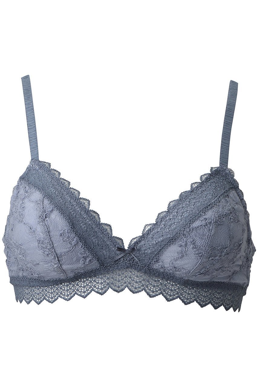 【キッドブルー/KID BLUE】の25シャーリングレースカップブラ インテリア・キッズ・メンズ・レディースファッション・服の通販 founy(ファニー) 　ファッション　Fashion　レディースファッション　Fashion for Women　下着・ランジェリー　Lingerie & Intimates　ブラジャー・ランジェリーブラ　Bras / Lingerie Bras　シャーリング　Shirring, Ruched　フェミニン　Feminine, Girly　ブラジャー　Bra, Lingerie　ランジェリー　Lingerie, Intimate Wear　リボン　Ribbon, Bow　レース　Lace, Lace Fabric　エレガント 上品　Elegant　定番　Standard, Basic Item　ブルー|ID: prp329100004955858 ipo3291000000037184958