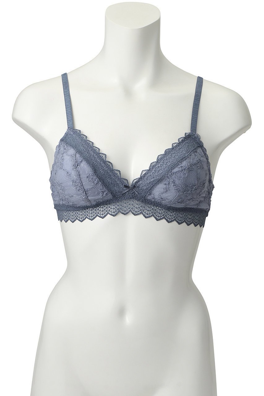 【キッドブルー/KID BLUE】の25シャーリングレースカップブラ 人気、トレンドファッション・服の通販 founy(ファニー) 　ファッション　Fashion　レディースファッション　Fashion for Women　下着・ランジェリー　Lingerie & Intimates　ブラジャー・ランジェリーブラ　Bras / Lingerie Bras　シャーリング　Shirring, Ruched　フェミニン　Feminine, Girly　ブラジャー　Bra, Lingerie　ランジェリー　Lingerie, Intimate Wear　リボン　Ribbon, Bow　レース　Lace, Lace Fabric　エレガント 上品　Elegant　定番　Standard, Basic Item　other-2|ID: prp329100004955858 ipo3291000000037184960