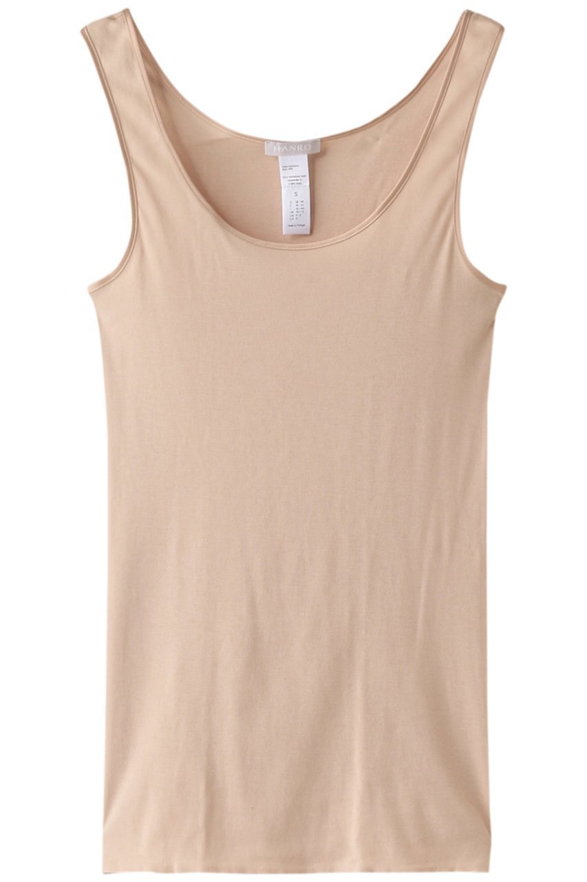 【ハンロ/HANRO】のCOTTON SEAMLESS タンクトップ インテリア・キッズ・メンズ・レディースファッション・服の通販 founy(ファニー) 　ファッション　Fashion　レディースファッション　Fashion for Women　下着・ランジェリー　Lingerie & Intimates　その他ランジェリー・インナーアイテム　Other Lingerie / Intimates　インナー　Innerwear　シルク　Silk, 100% Silk　シルケット　Silket, Silky Cotton　タンク　Tank Top, Sleeveless Top　ランジェリー　Lingerie, Intimate Wear　人気　Popular, Best Seller　定番　Standard, Basic Item　ベージュ|ID: prp329100004955869 ipo3291000000037185065