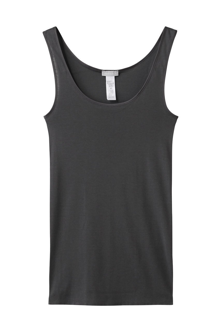 【ハンロ/HANRO】のCOTTON SEAMLESS タンクトップ インテリア・キッズ・メンズ・レディースファッション・服の通販 founy(ファニー) 　ファッション　Fashion　レディースファッション　Fashion for Women　下着・ランジェリー　Lingerie & Intimates　その他ランジェリー・インナーアイテム　Other Lingerie / Intimates　インナー　Innerwear　シルク　Silk, 100% Silk　シルケット　Silket, Silky Cotton　タンク　Tank Top, Sleeveless Top　ランジェリー　Lingerie, Intimate Wear　人気　Popular, Best Seller　定番　Standard, Basic Item　ブラックパール|ID: prp329100004955869 ipo3291000000037185075