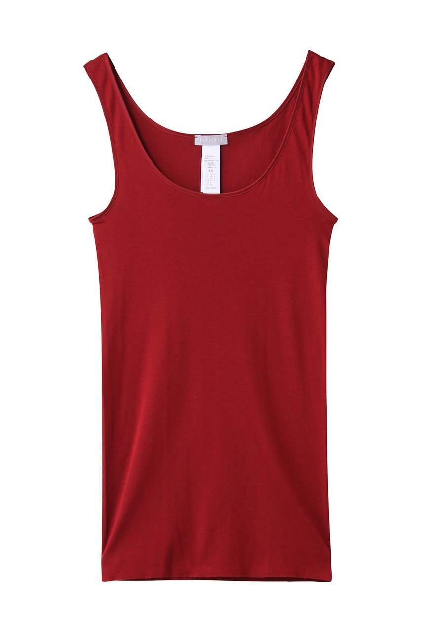 【ハンロ/HANRO】のCOTTON SEAMLESS タンクトップ インテリア・キッズ・メンズ・レディースファッション・服の通販 founy(ファニー) 　ファッション　Fashion　レディースファッション　Fashion for Women　下着・ランジェリー　Lingerie & Intimates　その他ランジェリー・インナーアイテム　Other Lingerie / Intimates　インナー　Innerwear　シルク　Silk, 100% Silk　シルケット　Silket, Silky Cotton　タンク　Tank Top, Sleeveless Top　ランジェリー　Lingerie, Intimate Wear　人気　Popular, Best Seller　定番　Standard, Basic Item　レッド|ID: prp329100004955869 ipo3291000000037185077