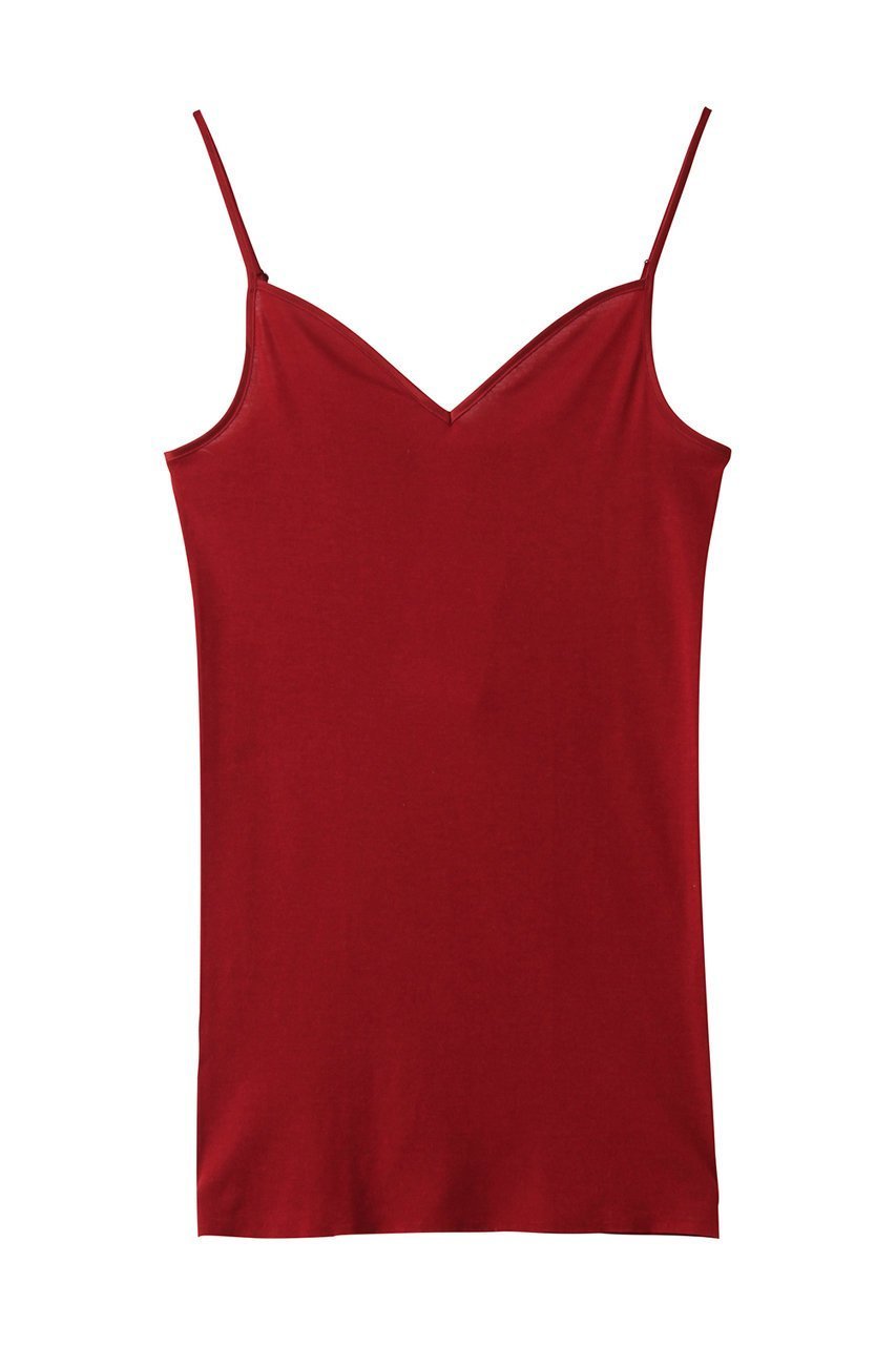 【ハンロ/HANRO】のCOTTON SEAMLESS キャミソール インテリア・キッズ・メンズ・レディースファッション・服の通販 founy(ファニー) 　ファッション　Fashion　レディースファッション　Fashion for Women　下着・ランジェリー　Lingerie & Intimates　その他ランジェリー・インナーアイテム　Other Lingerie / Intimates　インナー　Innerwear　キャミソール　Camisole, Spaghetti Strap Top　シルク　Silk, 100% Silk　シルケット　Silket, Silky Cotton　ラップ　Wrap, Wrap Design　ランジェリー　Lingerie, Intimate Wear　エレガント 上品　Elegant　人気　Popular, Best Seller　定番　Standard, Basic Item　レッド|ID: prp329100004955872 ipo3291000000037185119