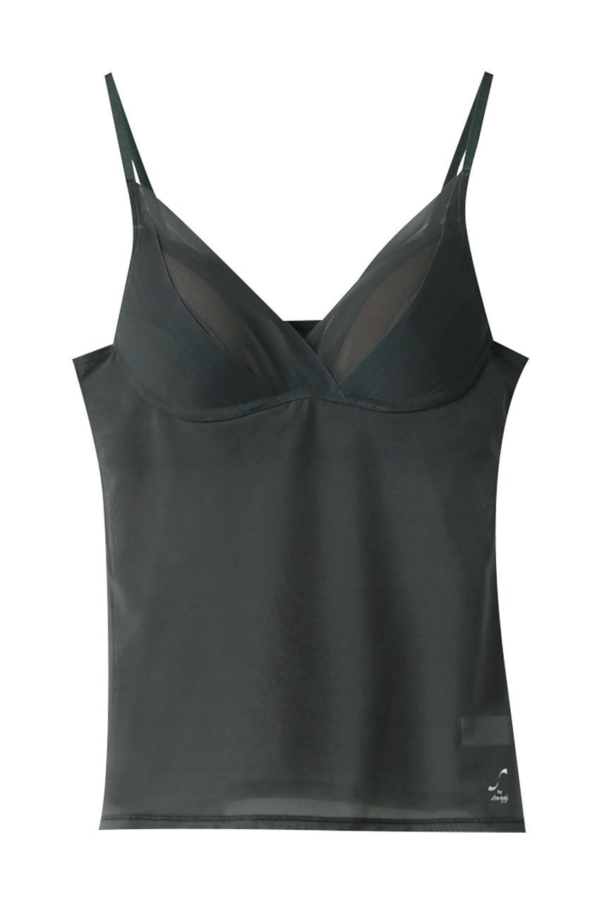 【エス バイ スロギー/S by sloggi】のエス バイ スロギー シアー カップ付きキャミソール インテリア・キッズ・メンズ・レディースファッション・服の通販 founy(ファニー) 　ファッション　Fashion　レディースファッション　Fashion for Women　下着・ランジェリー　Lingerie & Intimates　その他ランジェリー・インナーアイテム　Other Lingerie / Intimates　インナー　Innerwear　キャミソール　Camisole, Spaghetti Strap Top　シアー　Sheer, See-Through　シルバー　Silver, Metallic Silver　ストライプ　Stripe, Striped Pattern　スマート　Smart, Elegant　フラット　Flat, Flat Shoes　メッシュ　Mesh, Net Fabric　ラップ　Wrap, Wrap Design　ランジェリー　Lingerie, Intimate Wear　ファーツリー|ID: prp329100004955949 ipo3291000000037185845