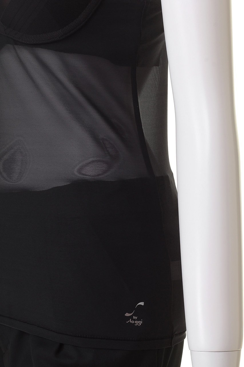 【エス バイ スロギー/S by sloggi】のエス バイ スロギー シアー カップ付きキャミソール 人気、トレンドファッション・服の通販 founy(ファニー) 　ファッション　Fashion　レディースファッション　Fashion for Women　下着・ランジェリー　Lingerie & Intimates　その他ランジェリー・インナーアイテム　Other Lingerie / Intimates　インナー　Innerwear　キャミソール　Camisole, Spaghetti Strap Top　シアー　Sheer, See-Through　シルバー　Silver, Metallic Silver　ストライプ　Stripe, Striped Pattern　スマート　Smart, Elegant　フラット　Flat, Flat Shoes　メッシュ　Mesh, Net Fabric　ラップ　Wrap, Wrap Design　ランジェリー　Lingerie, Intimate Wear　other-6|ID: prp329100004955949 ipo3291000000037185857