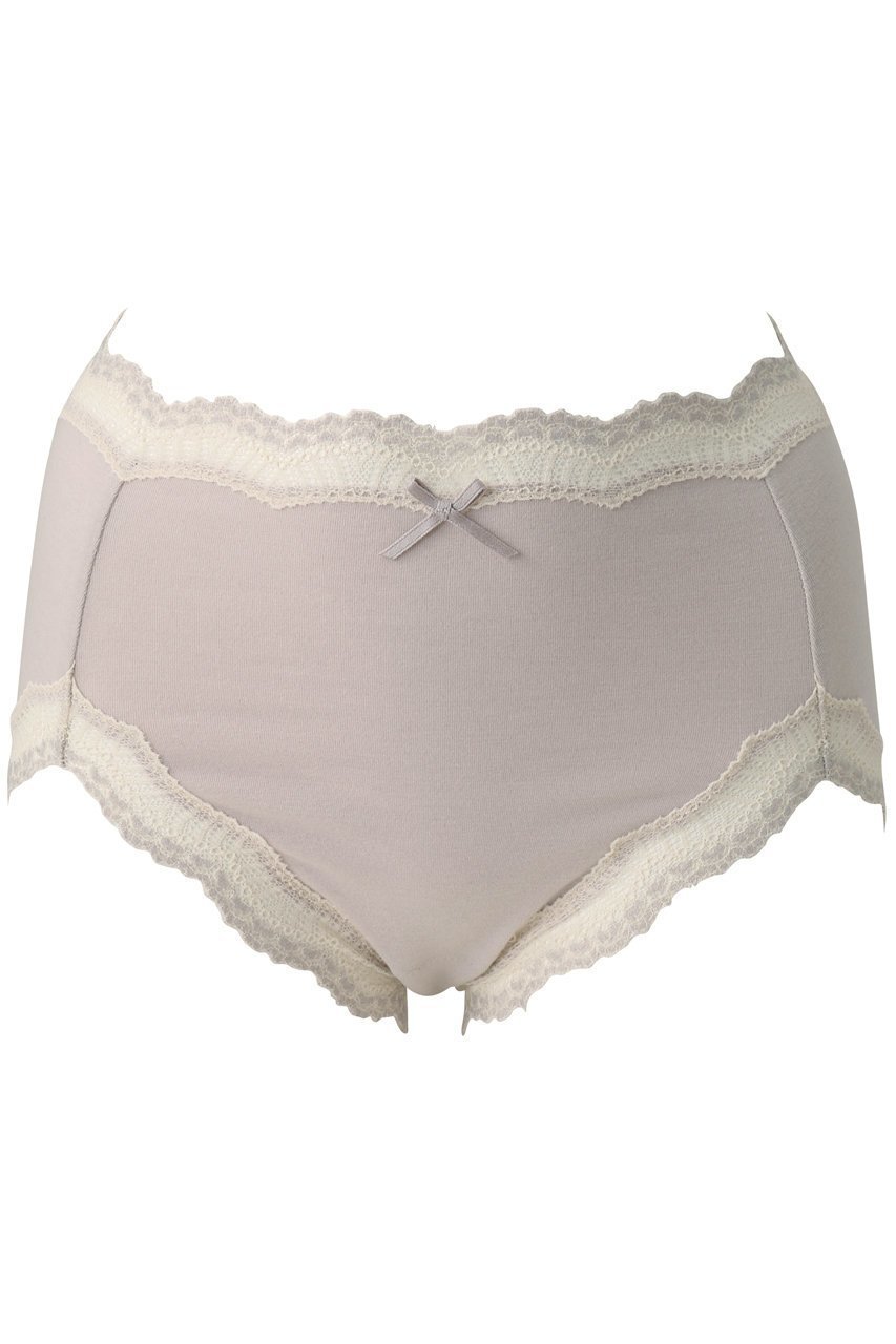 【キッドブルー/KID BLUE】の22起毛ベア天ショーツ インテリア・キッズ・メンズ・レディースファッション・服の通販 founy(ファニー) 　ファッション　Fashion　レディースファッション　Fashion for Women　下着・ランジェリー　Lingerie & Intimates　ショーツ・ランジェリー用ボトムス　Panties / Briefs / Lingerie Bottoms　ショーツ　Shorts, Short Pants　シンプル　Simple, Minimal　フェミニン　Feminine, Girly　ランジェリー　Lingerie, Intimate Wear　リボン　Ribbon, Bow　レース　Lace, Lace Fabric　エレガント 上品　Elegant　グレー|ID: prp329100004955950 ipo3291000000037185865