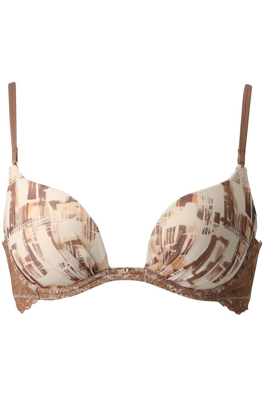 【ユエ/Yue】の(B70～)モールドカップ 3/4カップブラ インテリア・キッズ・メンズ・レディースファッション・服の通販 founy(ファニー) 　ファッション　Fashion　レディースファッション　Fashion for Women　下着・ランジェリー　Lingerie & Intimates　ブラジャー・ランジェリーブラ　Bras / Lingerie Bras　カッティング　Cutting Detail　ストレッチ　Stretch, Stretchy Fabric　パターン　Pattern, Design Print　フィット　Fit, Slim Fit　ブラジャー　Bra, Lingerie　ベーシック　Basic, Essential　ラップ　Wrap, Wrap Design　ランジェリー　Lingerie, Intimate Wear　レース　Lace, Lace Fabric　ワイヤー　Wire, Wired Bra　ベージュ・プリント柄|ID: prp329100004955999 ipo3291000000037186308