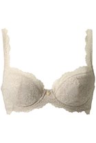 【ユエ/Yue】の(D70～)リバーレース 3/4カップブラ シアーベージュ|ID: prp329100004956108 ipo3291000000037187285