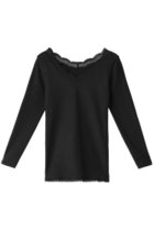 【キッドブルー/KID BLUE】の22起毛ベア天長袖インナー 人気、トレンドファッション・服の通販 founy(ファニー) ファッション Fashion レディースファッション Fashion for Women 下着・ランジェリー Lingerie & Intimates その他ランジェリー・インナーアイテム Other Lingerie / Intimates おすすめ Recommended / Our Picks アクリル Acrylic Material インナー Innerwear セットアップ Set-Up, Coordinated Outfit ランジェリー Lingerie, Intimate Wear レース Lace, Lace Fabric 長袖 Long Sleeve, Full Sleeve thumbnail ブラック|ID: prp329100004956151 ipo3291000000037187665