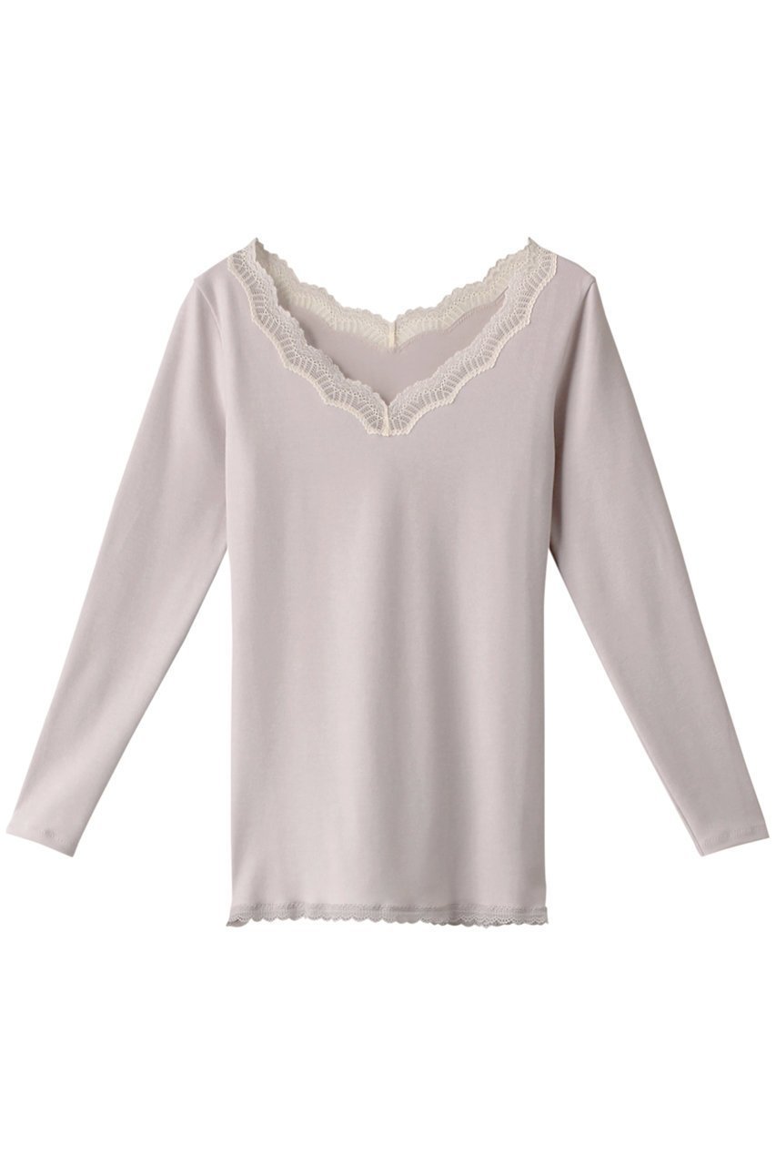 【キッドブルー/KID BLUE】の22起毛ベア天長袖インナー インテリア・キッズ・メンズ・レディースファッション・服の通販 founy(ファニー) 　ファッション　Fashion　レディースファッション　Fashion for Women　下着・ランジェリー　Lingerie & Intimates　その他ランジェリー・インナーアイテム　Other Lingerie / Intimates　おすすめ　Recommended / Our Picks　アクリル　Acrylic Material　インナー　Innerwear　セットアップ　Set-Up, Coordinated Outfit　ランジェリー　Lingerie, Intimate Wear　レース　Lace, Lace Fabric　長袖　Long Sleeve, Full Sleeve　グレー|ID: prp329100004956151 ipo3291000000037187666