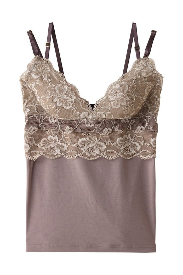 【イヴジュ/YVESJU】のCollagen camisole インテリア・キッズ・メンズ・レディースファッション・服の通販 founy(ファウニー) https://founy.com/ ファッション Fashion レディースファッション Fashion for Women 下着・ランジェリー Lingerie & Intimates その他ランジェリー・インナーアイテム Other Lingerie / Intimates インナー Innerwear キャミソール Camisole, Spaghetti Strap Top ショーツ Shorts, Short Pants ラップ Wrap, Wrap Design ランジェリー Lingerie, Intimate Wear レース Lace, Lace Fabric |ID: prp329100004956180 ipo3291000000037187930
