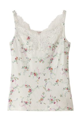 【イクコ/IKUKO】の60接結花柄プリント リバーレースキャミソール 人気、トレンドファッション・服の通販 founy(ファニー) ファッション Fashion レディースファッション Fashion for Women 下着・ランジェリー Lingerie & Intimates その他ランジェリー・インナーアイテム Other Lingerie / Intimates インナー Innerwear キャミソール Camisole, Spaghetti Strap Top フィット Fit, Slim Fit プリント Print, Printed Pattern ランジェリー Lingerie, Intimate Wear レース Lace, Lace Fabric エレガント 上品 Elegant |ID:prp329100004956200