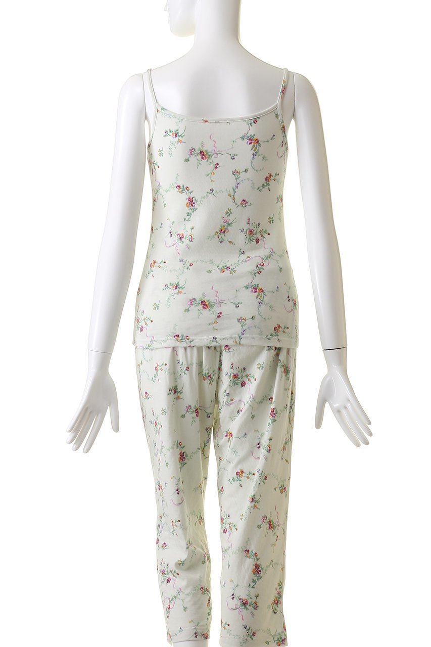 【イクコ/IKUKO】の60接結花柄プリント リバーレースキャミソール 人気、トレンドファッション・服の通販 founy(ファニー) 　ファッション　Fashion　レディースファッション　Fashion for Women　下着・ランジェリー　Lingerie & Intimates　その他ランジェリー・インナーアイテム　Other Lingerie / Intimates　インナー　Innerwear　キャミソール　Camisole, Spaghetti Strap Top　フィット　Fit, Slim Fit　プリント　Print, Printed Pattern　ランジェリー　Lingerie, Intimate Wear　レース　Lace, Lace Fabric　エレガント 上品　Elegant　other-4|ID: prp329100004956200 ipo3291000000037188127