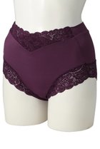 【ツェルマット/ZERMATT】のウエストレース カシュクール ヒップセンターギャザーショーツ 人気、トレンドファッション・服の通販 founy(ファニー) ファッション Fashion レディースファッション Fashion for Women 下着・ランジェリー Lingerie & Intimates ショーツ・ランジェリー用ボトムス Panties / Briefs / Lingerie Bottoms カシュクール Wrap Design ショーツ Shorts, Short Pants ランジェリー Lingerie, Intimate Wear レース Lace, Lace Fabric エレガント 上品 Elegant thumbnail プラム|ID: prp329100004956207 ipo3291000000037188195