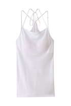 【アロマティック/AROMATIQUE】のストラップアレンジパッド付きキャミソール ホワイト|ID: prp329100004956229 ipo3291000000037188403