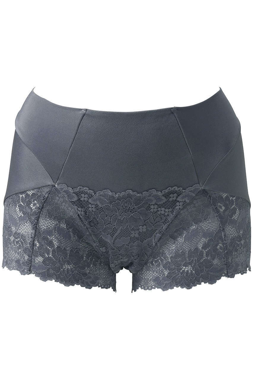 【ツェルマット/ZERMATT】のジャストウエストボクサーショーツ Mサイズ インテリア・キッズ・メンズ・レディースファッション・服の通販 founy(ファニー) 　ファッション　Fashion　レディースファッション　Fashion for Women　下着・ランジェリー　Lingerie & Intimates　ショーツ・ランジェリー用ボトムス　Panties / Briefs / Lingerie Bottoms　なめらか　Smooth, Silky Texture　ショーツ　Shorts, Short Pants　ラグジュアリー　Luxury, Elegant　ランジェリー　Lingerie, Intimate Wear　レース　Lace, Lace Fabric　エレガント 上品　Elegant　ユーログレー|ID: prp329100004956243 ipo3291000000037188554