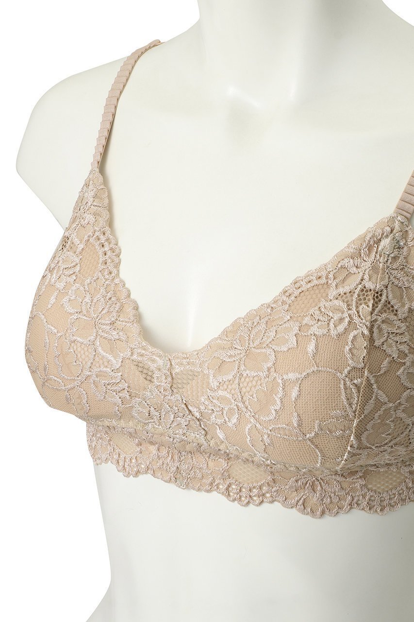 【ツェルマット/ZERMATT】の【ELLE SHOP限定】ソフトブラ Mサイズ 人気、トレンドファッション・服の通販 founy(ファニー) 　ファッション　Fashion　レディースファッション　Fashion for Women　下着・ランジェリー　Lingerie & Intimates　その他ランジェリー・インナーアイテム　Other Lingerie / Intimates　おすすめ　Recommended / Our Picks　アンダー　Underwear Essentials　エレガント 上品　Elegant　シアー　Sheer, See-Through　フラワー　Flower, Floral　ブラジャー　Bra, Lingerie　ランジェリー　Lingerie, Intimate Wear　レース　Lace, Lace Fabric　other-4|ID: prp329100004956249 ipo3291000000037188619