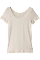 【キッドブルー/KID BLUE】の24ベンベルグベア天半袖インナー アイボリー|ID: prp329100004956253 ipo3291000000037188683