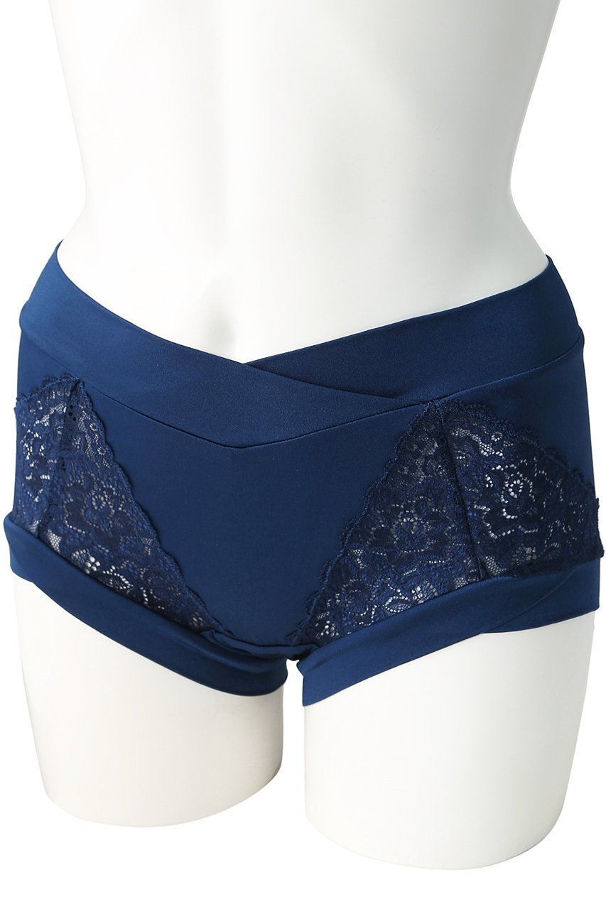 【ツェルマット/ZERMATT】のヒップハングボーイズタイプショーツ Lサイズ インテリア・キッズ・メンズ・レディースファッション・服の通販 founy(ファニー) 　ファッション　Fashion　レディースファッション　Fashion for Women　下着・ランジェリー　Lingerie & Intimates　ショーツ・ランジェリー用ボトムス　Panties / Briefs / Lingerie Bottoms　ショーツ　Shorts, Short Pants　フィット　Fit, Slim Fit　ボトム　Bottoms, Lower Wear　ランジェリー　Lingerie, Intimate Wear　レース　Lace, Lace Fabric　ネイビー|ID: prp329100004956271 ipo3291000000037188850