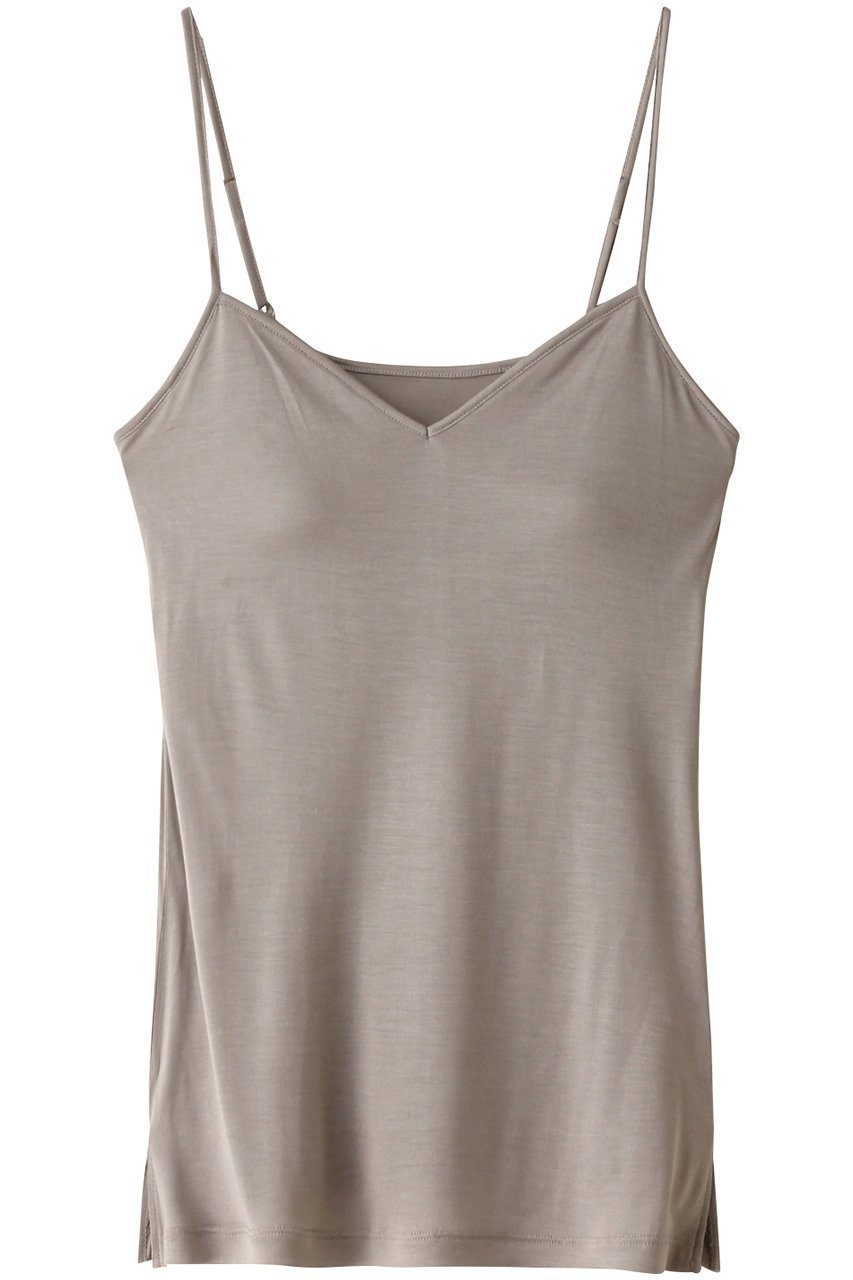 【エリオポール/heliopole】の【COCOONA SKINWEAR】CUP V/N キャミソール インテリア・キッズ・メンズ・レディースファッション・服の通販 founy(ファニー) 　ファッション　Fashion　レディースファッション　Fashion for Women　下着・ランジェリー　Lingerie & Intimates　その他ランジェリー・インナーアイテム　Other Lingerie / Intimates　アンダー　Underwear Essentials　インナー　Innerwear　キャミソール　Camisole, Spaghetti Strap Top　シルク　Silk, 100% Silk　ランジェリー　Lingerie, Intimate Wear　ブラウン|ID: prp329100004956273 ipo3291000000037188863