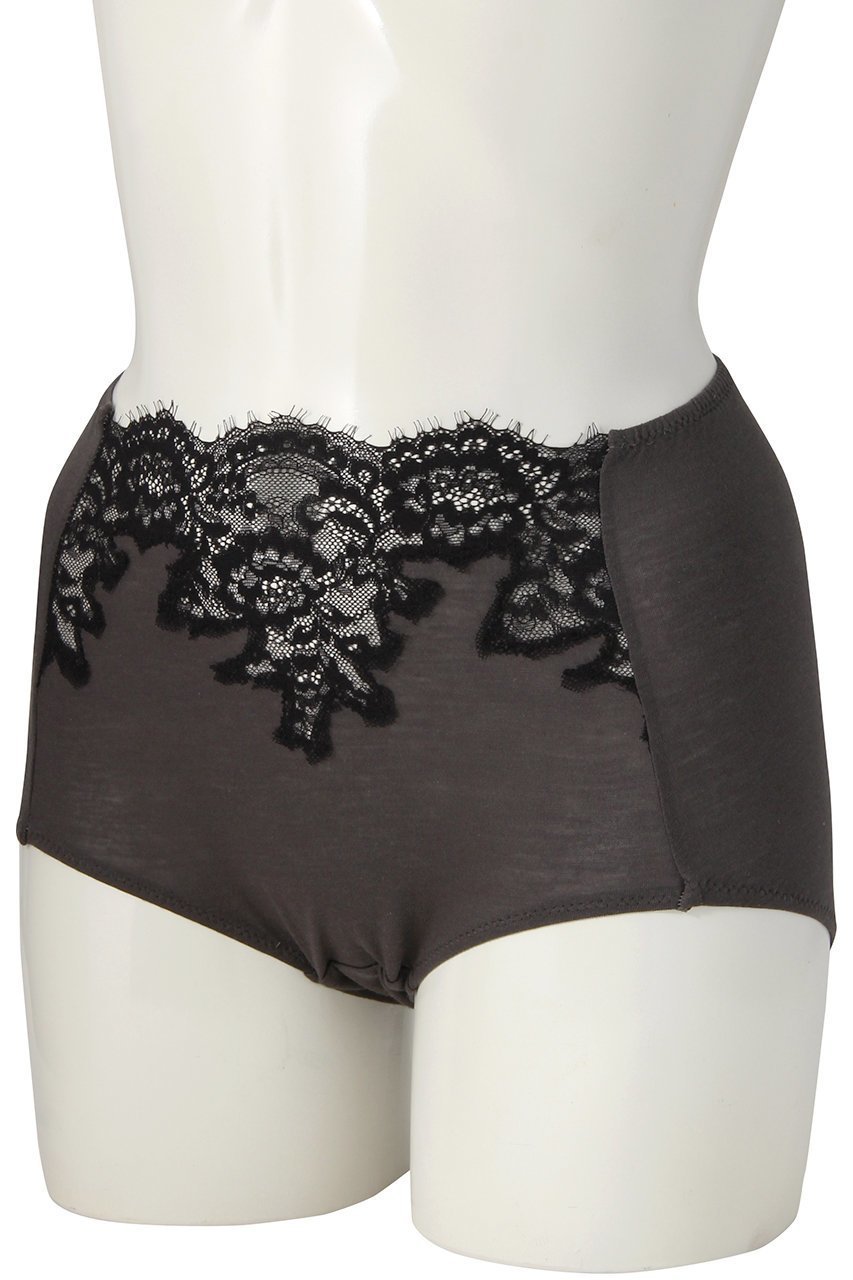 【イクコ/IKUKO】のマイクロモダール綿シルク天竺レース深型ボックスショーツ 人気、トレンドファッション・服の通販 founy(ファニー) 　ファッション　Fashion　レディースファッション　Fashion for Women　下着・ランジェリー　Lingerie & Intimates　ショーツ・ランジェリー用ボトムス　Panties / Briefs / Lingerie Bottoms　おすすめ　Recommended / Our Picks　インナー　Innerwear　ショーツ　Shorts, Short Pants　シルク　Silk, 100% Silk　セットアップ　Set-Up, Coordinated Outfit　フロント　Front, Front Design　ボックス　Boxy, Box Shape　ランジェリー　Lingerie, Intimate Wear　レース　Lace, Lace Fabric　other-3|ID: prp329100004956291 ipo3291000000037189035