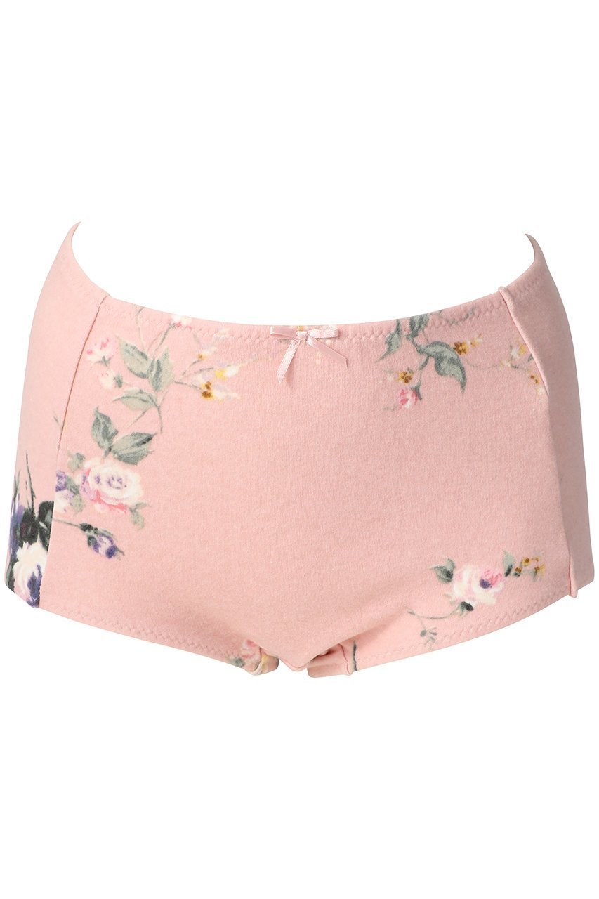 【イクコ/IKUKO】のスムース花柄起毛 ボックスショーツ インテリア・キッズ・メンズ・レディースファッション・服の通販 founy(ファニー) 　ファッション　Fashion　レディースファッション　Fashion for Women　下着・ランジェリー　Lingerie & Intimates　ショーツ・ランジェリー用ボトムス　Panties / Briefs / Lingerie Bottoms　ショーツ　Shorts, Short Pants　フェミニン　Feminine, Girly　フラワー　Flower, Floral　プリント　Print, Printed Pattern　ボックス　Boxy, Box Shape　ランジェリー　Lingerie, Intimate Wear　A/W・秋冬　Autumn/Winter　ピンク|ID: prp329100004956302 ipo3291000000037189121