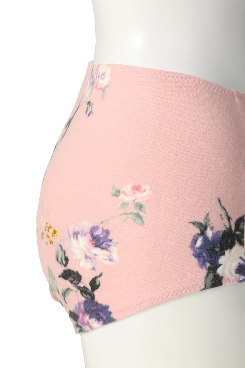 【イクコ/IKUKO】のスムース花柄起毛 ボックスショーツ 人気、トレンドファッション・服の通販 founy(ファニー) 　ファッション　Fashion　レディースファッション　Fashion for Women　下着・ランジェリー　Lingerie & Intimates　ショーツ・ランジェリー用ボトムス　Panties / Briefs / Lingerie Bottoms　ショーツ　Shorts, Short Pants　フェミニン　Feminine, Girly　フラワー　Flower, Floral　プリント　Print, Printed Pattern　ボックス　Boxy, Box Shape　ランジェリー　Lingerie, Intimate Wear　A/W・秋冬　Autumn/Winter　other-6|ID: prp329100004956302 ipo3291000000037189128