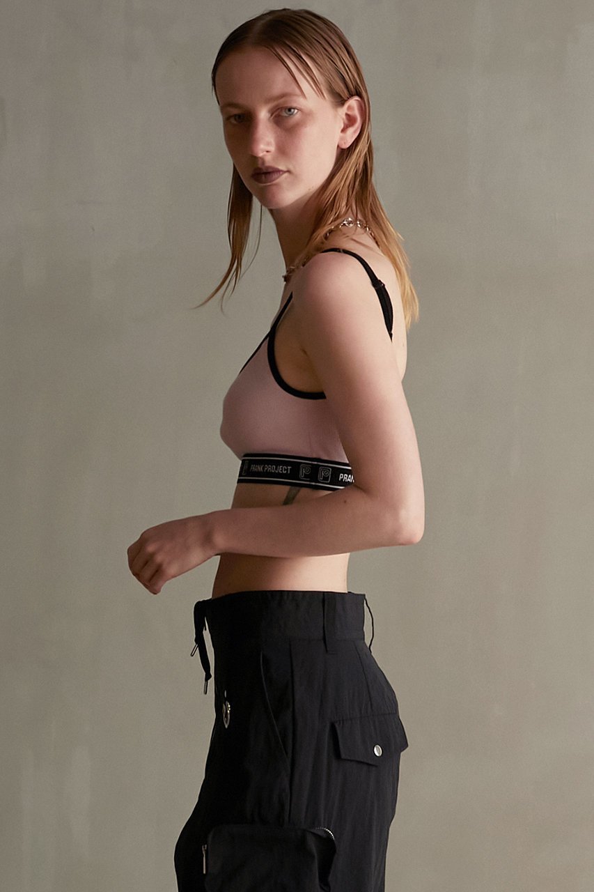 【プランク プロジェクト/PRANK PROJECT】のロゴバンドブラトップ / Logo Band Bra Top 人気、トレンドファッション・服の通販 founy(ファニー) 　ファッション　Fashion　レディースファッション　Fashion for Women　ワンピース　Dresses　下着・ランジェリー　Lingerie & Intimates　インナー　Innerwear　ジャケット　Jacket, Outerwear　スポーティ　Sporty, Casual Athletic　テレコ　Ribbed, Rib Stitch　ブラジャー　Bra, Lingerie　ランジェリー　Lingerie, Intimate Wear　other-7|ID: prp329100004956315 ipo3291000000037189243