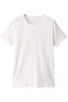 【プリスティン/PRISTINE】の80/2天竺ベーシックTシャツ 人気、トレンドファッション・服の通販 founy(ファニー) ファッション Fashion レディースファッション Fashion for Women 下着・ランジェリー Lingerie & Intimates その他ランジェリー・インナーアイテム Other Lingerie / Intimates インナー Innerwear シンプル Simple, Minimal ベーシック Basic, Essential ランジェリー Lingerie, Intimate Wear 半袖 Short Sleeve, Half Sleeve thumbnail ホワイト|ID: prp329100004956337 ipo3291000000037189427
