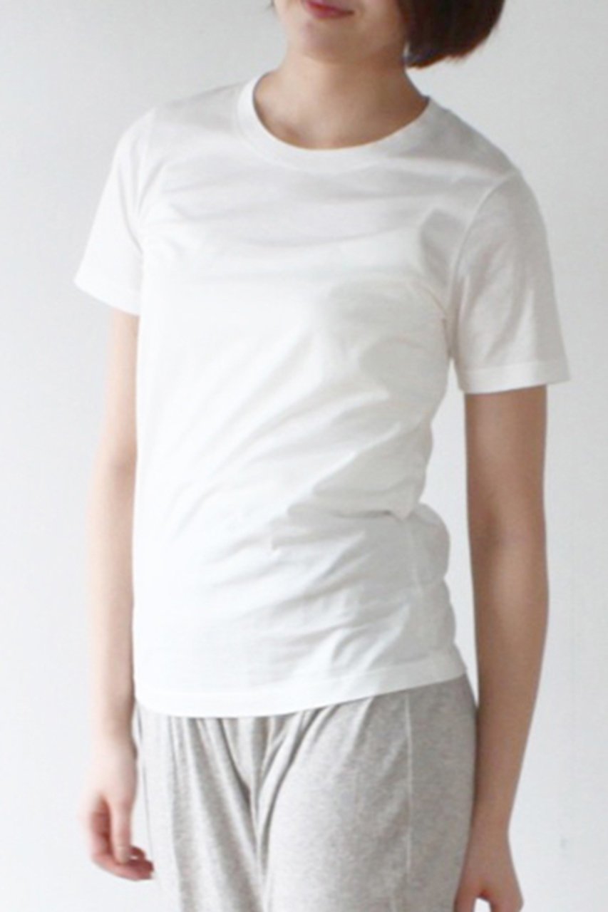 【プリスティン/PRISTINE】の80/2天竺ベーシックTシャツ 人気、トレンドファッション・服の通販 founy(ファニー) 　ファッション　Fashion　レディースファッション　Fashion for Women　下着・ランジェリー　Lingerie & Intimates　その他ランジェリー・インナーアイテム　Other Lingerie / Intimates　インナー　Innerwear　シンプル　Simple, Minimal　ベーシック　Basic, Essential　ランジェリー　Lingerie, Intimate Wear　半袖　Short Sleeve, Half Sleeve　other-6|ID: prp329100004956337 ipo3291000000037189432