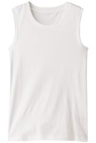 【プリスティン/PRISTINE】の80/2天竺ベーシックノースリーブ ホワイト|ID: prp329100004956338 ipo3291000000037189434