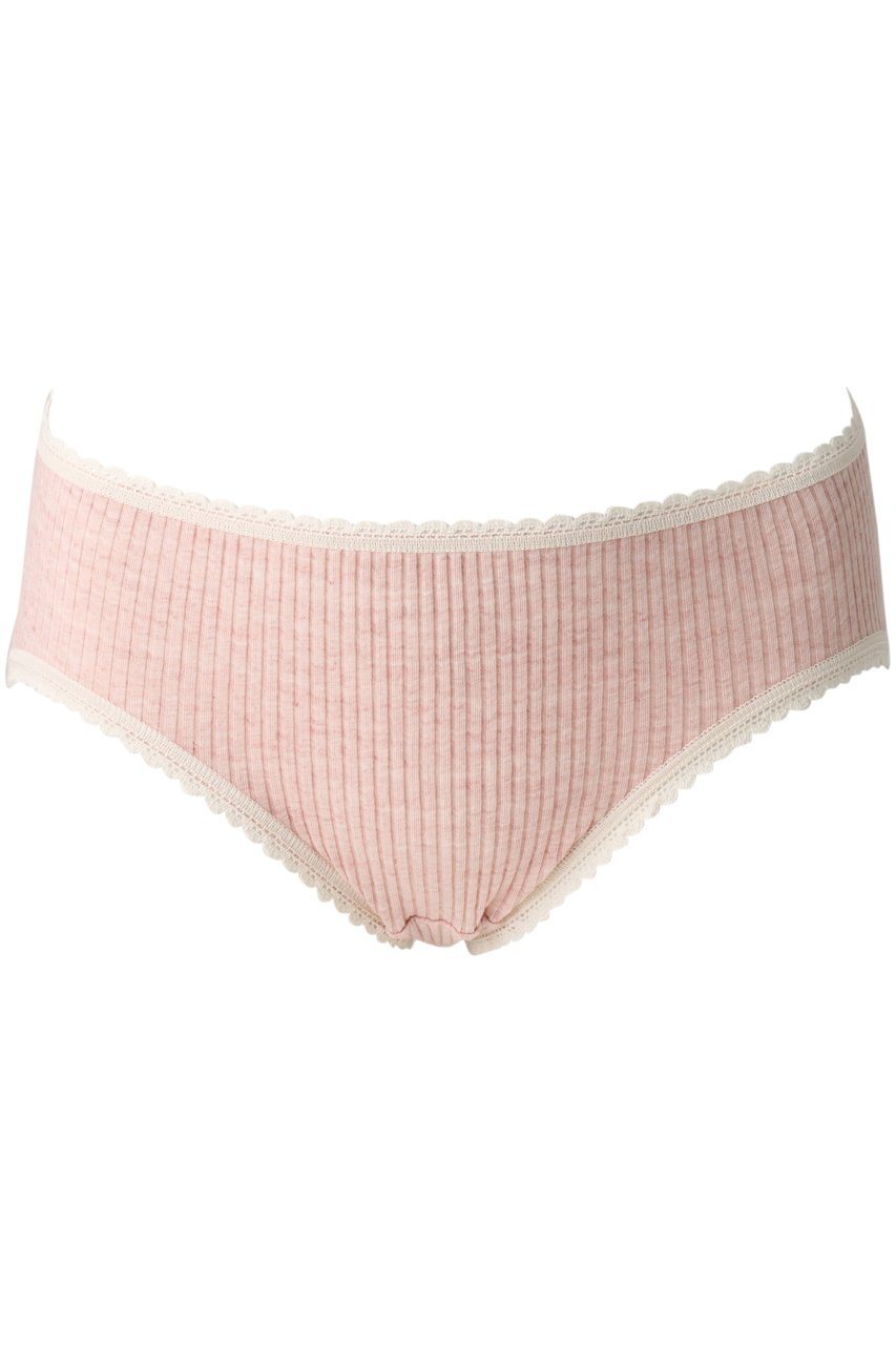 【ナナデコール/nanadecor】のナナリブショーツベーシック インテリア・キッズ・メンズ・レディースファッション・服の通販 founy(ファニー) 　ファッション　Fashion　レディースファッション　Fashion for Women　下着・ランジェリー　Lingerie & Intimates　ショーツ・ランジェリー用ボトムス　Panties / Briefs / Lingerie Bottoms　ショーツ　Shorts, Short Pants　フィット　Fit, Slim Fit　メランジ　Melange, Mixed Yarn　ランジェリー　Lingerie, Intimate Wear　レース　Lace, Lace Fabric　ピンク|ID: prp329100004956342 ipo3291000000037189464