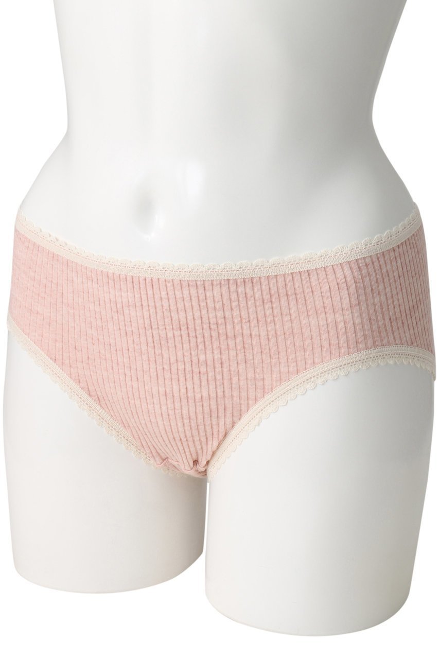 【ナナデコール/nanadecor】のナナリブショーツベーシック 人気、トレンドファッション・服の通販 founy(ファニー) 　ファッション　Fashion　レディースファッション　Fashion for Women　下着・ランジェリー　Lingerie & Intimates　ショーツ・ランジェリー用ボトムス　Panties / Briefs / Lingerie Bottoms　ショーツ　Shorts, Short Pants　フィット　Fit, Slim Fit　メランジ　Melange, Mixed Yarn　ランジェリー　Lingerie, Intimate Wear　レース　Lace, Lace Fabric　other-3|ID: prp329100004956342 ipo3291000000037189466