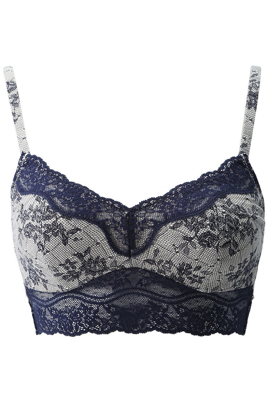 【キッドブルー/KID BLUE】のローズレースPtカップブラ インテリア・キッズ・メンズ・レディースファッション・服の通販 founy(ファニー) 　ファッション　Fashion　レディースファッション　Fashion for Women　下着・ランジェリー　Lingerie & Intimates　ブラジャー・ランジェリーブラ　Bras / Lingerie Bras　おすすめ　Recommended / Our Picks　アンダー　Underwear Essentials　インナー　Innerwear　エレガント 上品　Elegant　ブラジャー　Bra, Lingerie　プリント　Print, Printed Pattern　ランジェリー　Lingerie, Intimate Wear　リラックス　Relax, Relaxed Fit　レース　Lace, Lace Fabric　ローズ　Rose, Rose Motif　ワイヤー　Wire, Wired Bra　ネービー|ID: prp329100004956372 ipo3291000000037189714